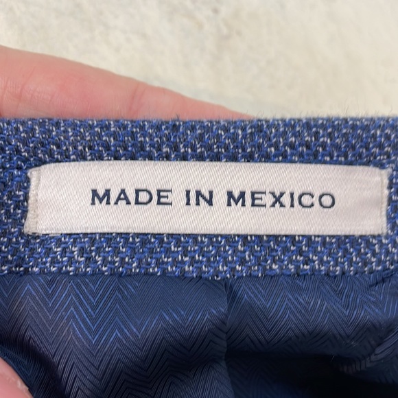 JOSEPH ABBOUD LINEN COTTON BLEND MENS BLAZER - Picture 13 of 13